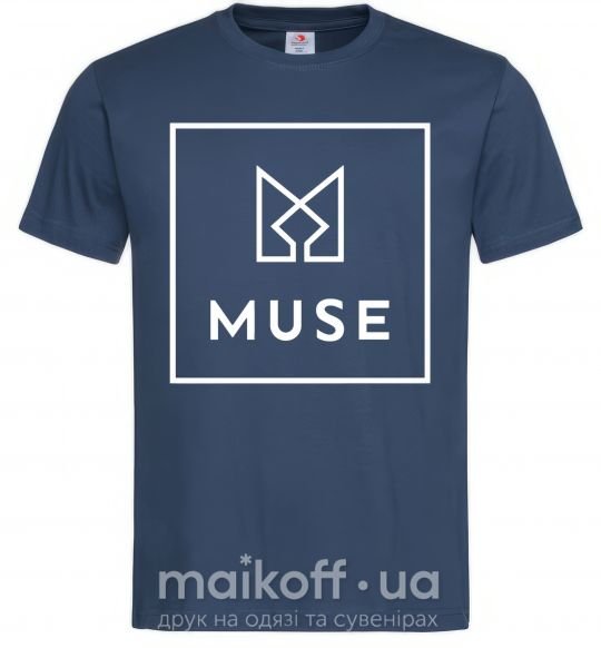 Мужская футболка Muse logo Темно-синий фото