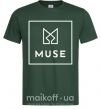 Чоловіча футболка Muse logo Темно-зелений фото