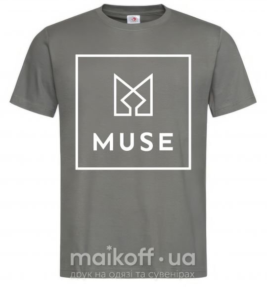 Чоловіча футболка Muse logo Графіт фото