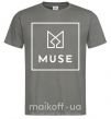 Чоловіча футболка Muse logo Графіт фото