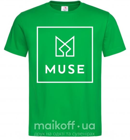 Мужская футболка Muse logo Зеленый фото