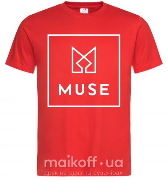 Мужская футболка Muse logo Красный фото