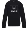 Детский Свитшот Muse logo Черный Детский Свитшот Muse logo Черный фото