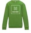 Детский Свитшот Muse logo Лаймовый Детский Свитшот Muse logo Лаймовый фото