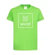Детская футболка Muse logo Лаймовый фото