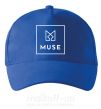 Кепка Muse logo Ярко-синий фото
