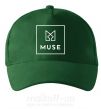 Кепка Muse logo Темно-зелений фото