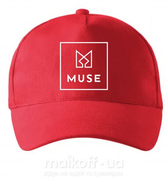 Кепка Muse logo Червоний фото