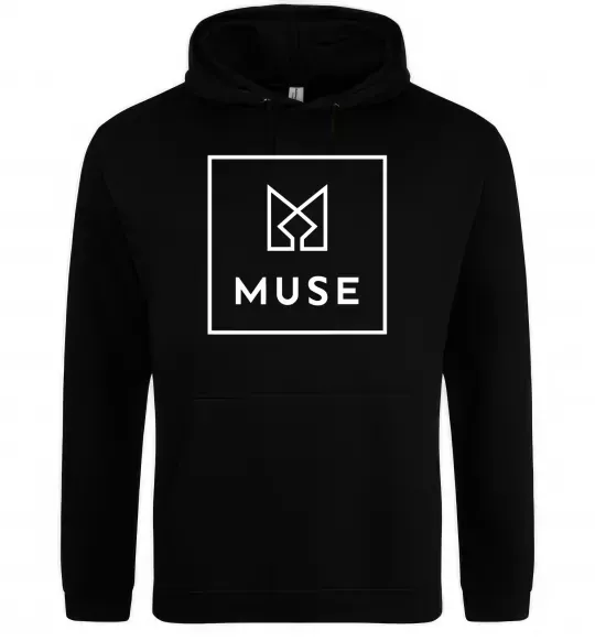 Женская толстовка (худи) Muse logo Черный фото
