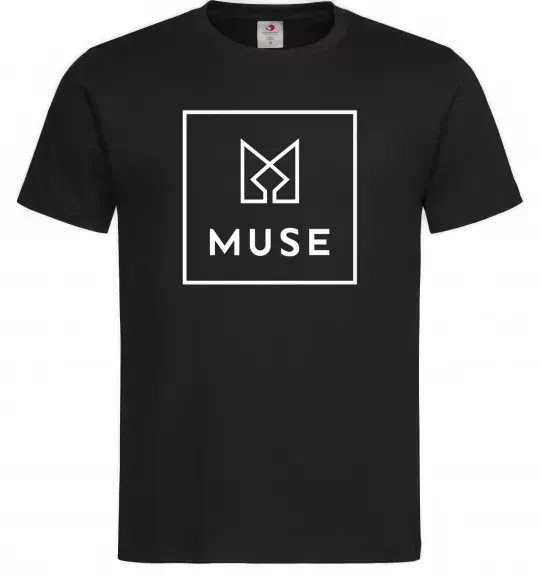 Мужская футболка Muse logo Черный фото