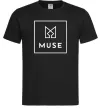 Мужская футболка Muse logo Черный фото