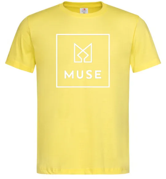 Мужская футболка Muse logo Лимонный фото