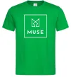 Мужская футболка Muse logo Зеленый фото