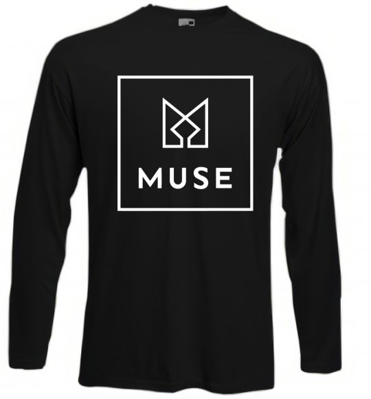 Лонгслів Muse logo Чорний фото