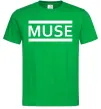 Чоловіча футболка Muse logo white Зелений фото