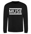 Свитшот Muse logo white Черный фото