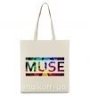 Еко-сумка Muse logo color Бежевий фото