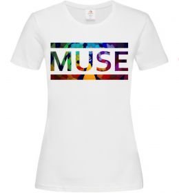 Жіноча футболка Muse logo color Жіноча футболка Muse logo color
