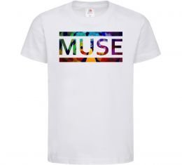 Детская футболка Muse logo color Детская футболка Muse logo color