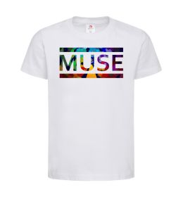 Детская футболка Muse logo color Детская футболка Muse logo color