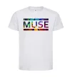 Детская футболка Muse logo color Белый фото