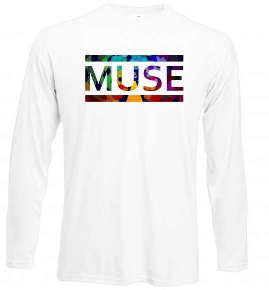 Реглан Muse logo color Белый фото