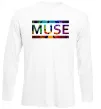 Лонгслів Muse logo color Білий фото