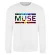 Світшот Muse logo color Білий фото