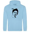 Мужская толстовка (худи) Muse Matthew Bellamy Голубой фото