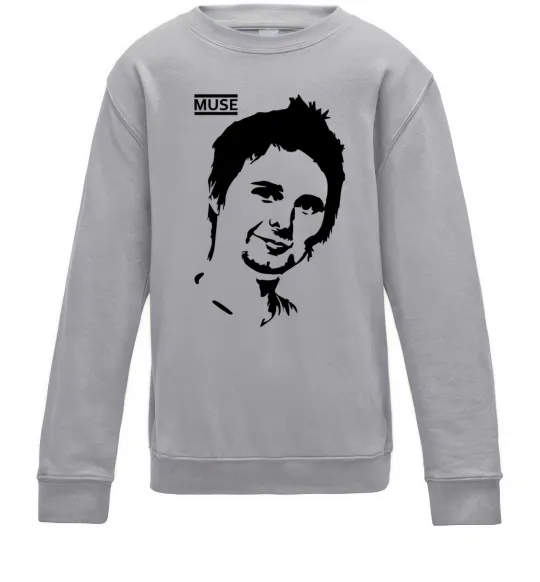 Дитячий світшот Muse Matthew Bellamy Сірий меланж фото