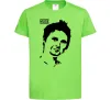 Дитяча футболка Muse Matthew Bellamy Лаймовий Дитяча футболка Muse Matthew Bellamy Лаймовий фото