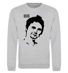 Світшот Muse Matthew Bellamy Сірий меланж фото