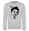 Свитшот Muse Matthew Bellamy Серый меланж фото