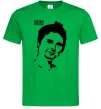 Мужская футболка Muse Matthew Bellamy Зеленый фото