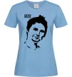 Женская футболка Muse Matthew Bellamy Голубой Женская футболка Muse Matthew Bellamy Голубой фото