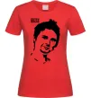 Женская футболка Muse Matthew Bellamy Красный Женская футболка Muse Matthew Bellamy Красный фото