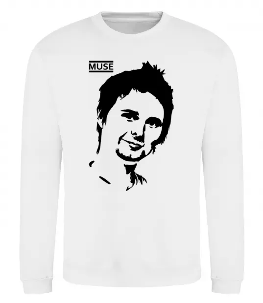 Світшот Muse Matthew Bellamy Білий фото