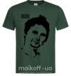 Чоловіча футболка Muse Matthew Bellamy Темно-зелений фото