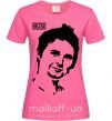 Женская футболка Muse Matthew Bellamy Ярко-розовый фото