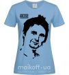 Жіноча футболка Muse Matthew Bellamy Блакитний фото