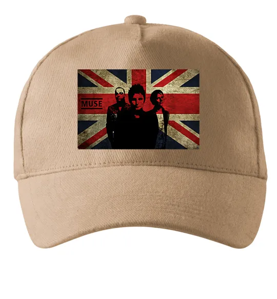 Кепка Muse flag Песочный фото