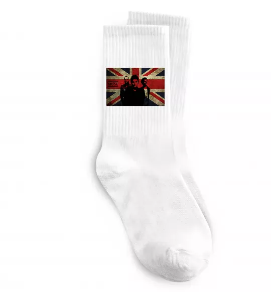 Носки Muse flag Белый фото