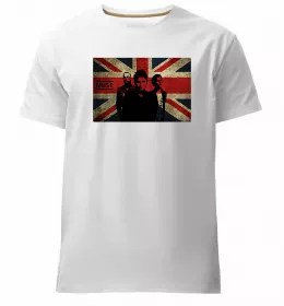 Мужская премиум футболка Muse group Белый фото