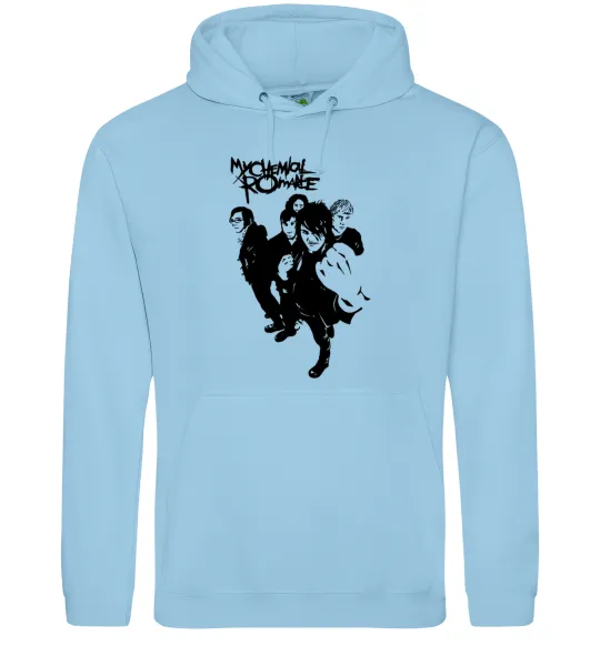 Женская толстовка (худи) MCR Голубой фото