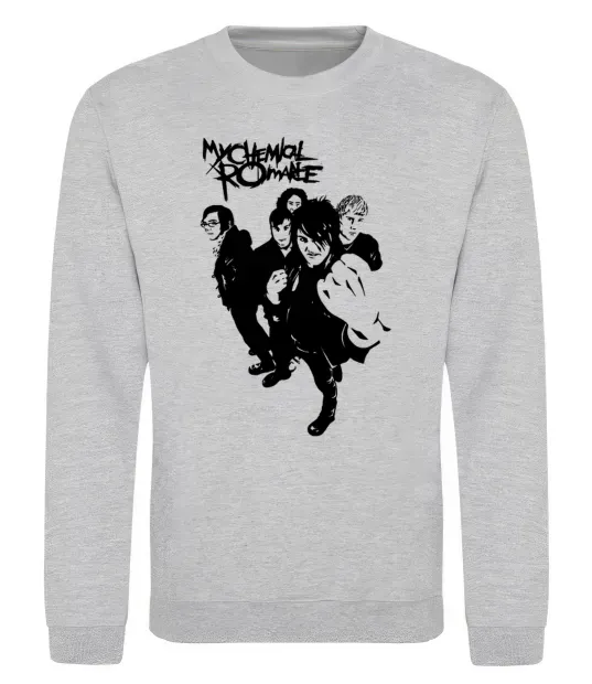 Світшот MCR Сірий меланж фото