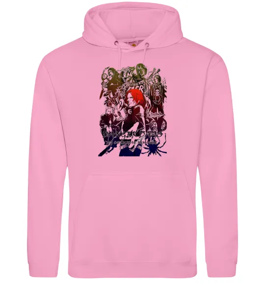 Чоловіча толстовка (худі) My chemical romance art Рожевий фото