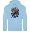 Жіноча толстовка (худі) My chemical romance art Блакитний фото
