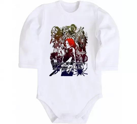 Детский боди My chemical romance art Белый фото