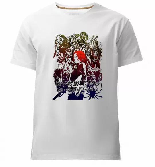 Мужская премиум футболка My chemical romance art Белый фото