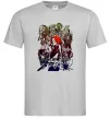 Мужская футболка My chemical romance art Серый фото